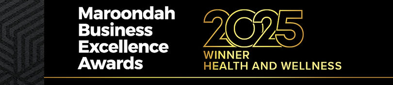Maroondah Business Excellence Awards 2025 Winner Health and Wellness